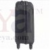 OkaeYa Safari Polycarbonate 56 Ltrs Black Hardsided Carry On (REGLOSS ANTISCRATCH 4W 55 BLACK)